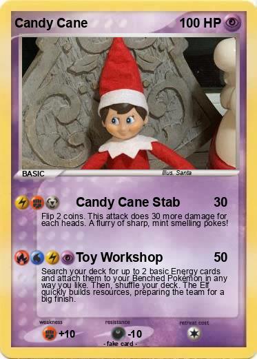 Pokemon Candy Cane