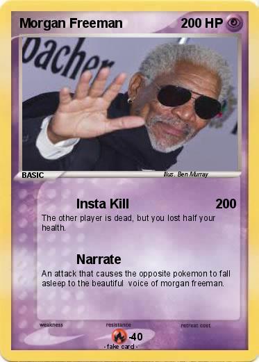 Pokemon Morgan Freeman
