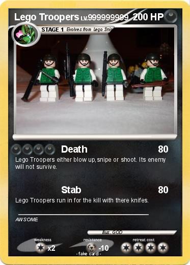 Pokemon Lego Troopers