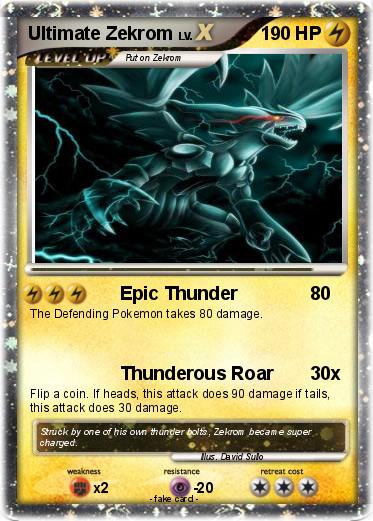 Pokemon Ultimate Zekrom