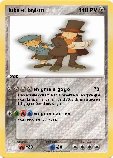 Pokemon luke et layton