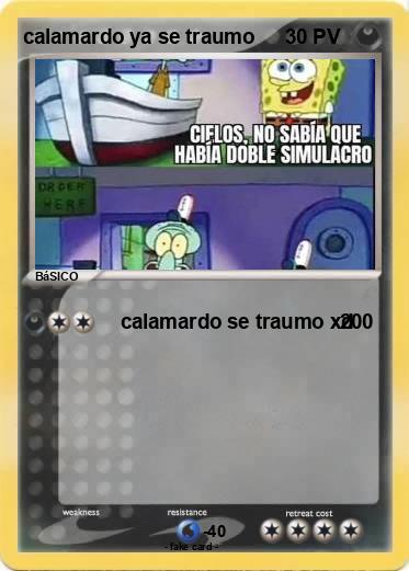 Pokemon calamardo ya se traumo