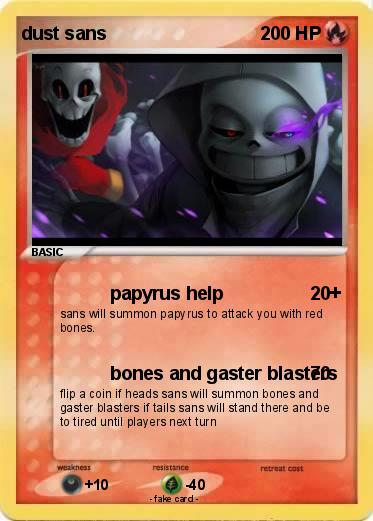 Pokemon dust sans