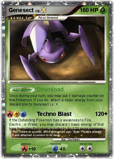 Pokemon Genesect