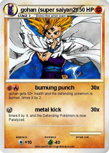 Pokemon gohan (super saiyan2)