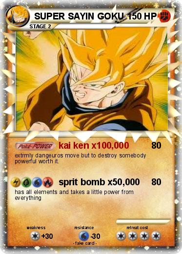 Pokemon SUPER SAYIN GOKU