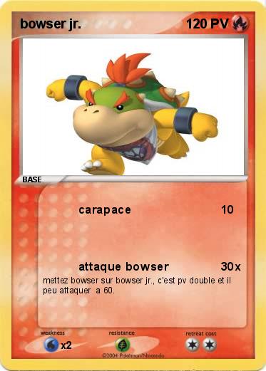 Pokemon bowser jr.