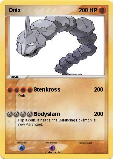 Pokemon Onix