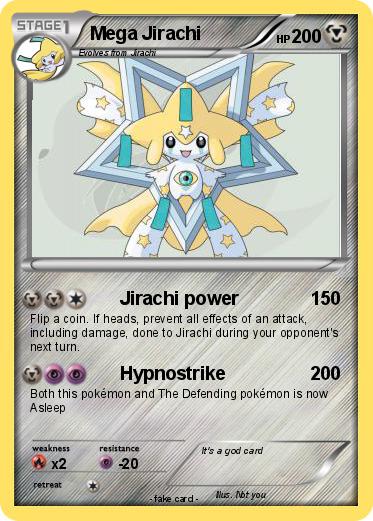 Pokemon Mega Jirachi