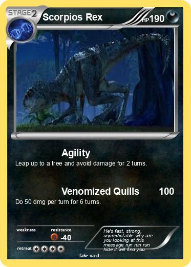 Pokemon Scorpios Rex