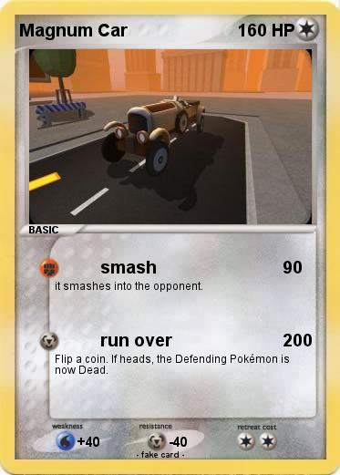 Pokemon Magnum Car