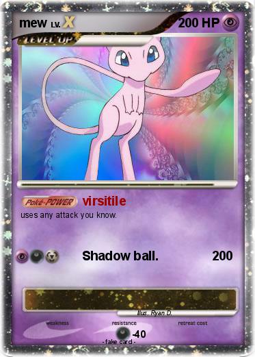 Pokemon mew