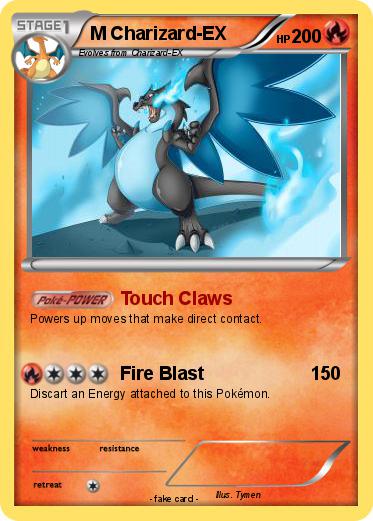 Pokemon M Charizard-EX