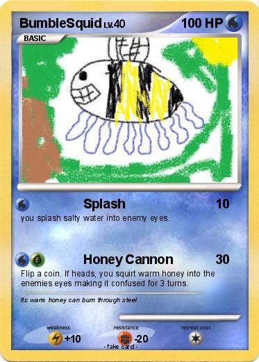 Pokemon BumbleSquid
