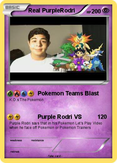 Pokemon Real PurpleRodri