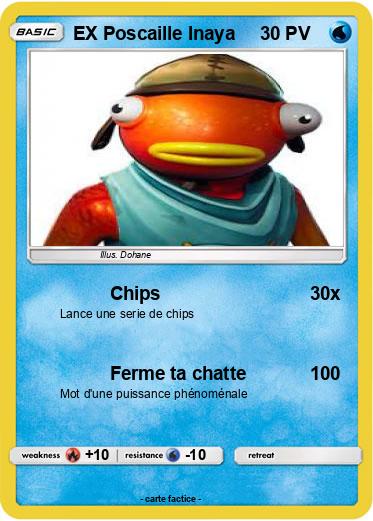 Pokemon EX Poscaille Inaya