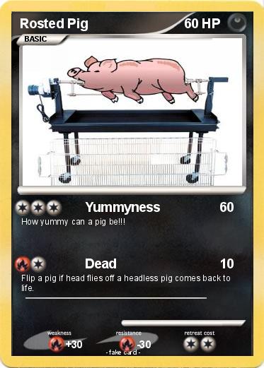 Pokemon Rosted Pig