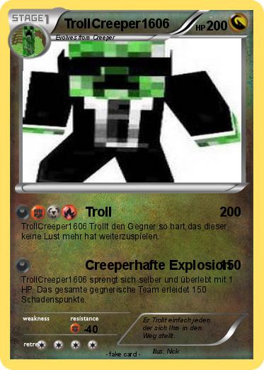 Pokemon TrollCreeper1606