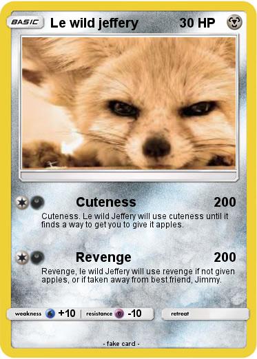 Pokemon Le wild jeffery