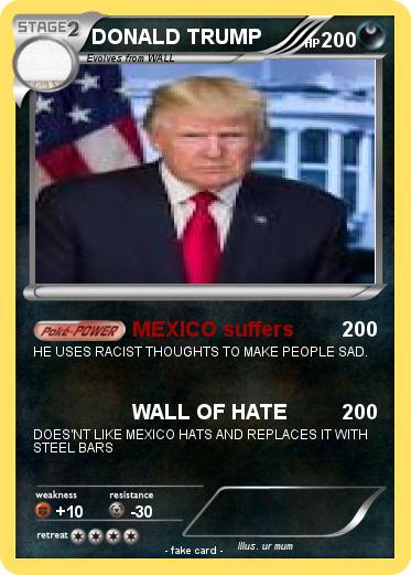 Pokemon DONALD TRUMP