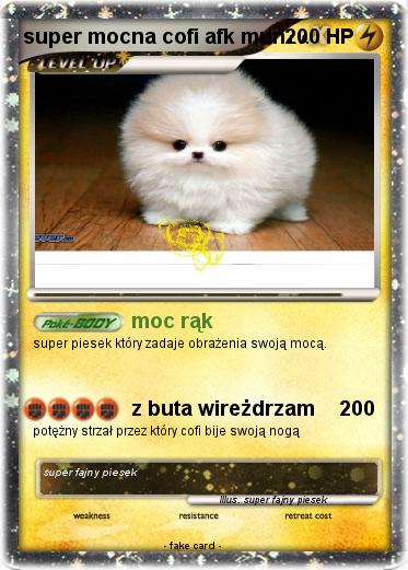 Pokemon super mocna cofi afk mun