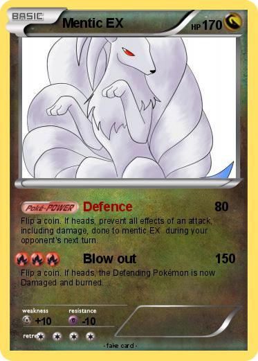Pokemon Mentic EX