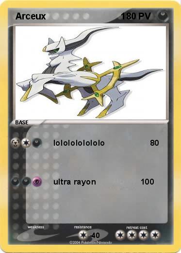 Pokemon  Arceux                              1