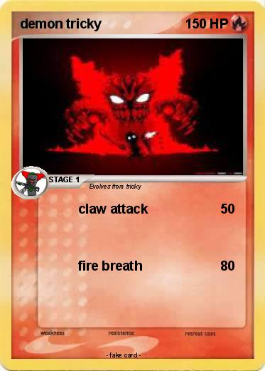 Pokemon demon tricky