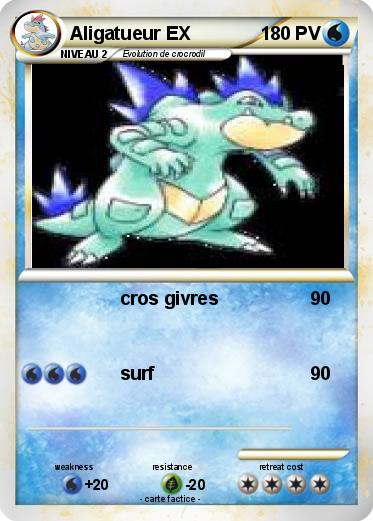 Pokemon Aligatueur EX