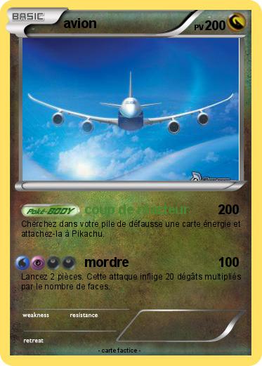 Pokemon avion