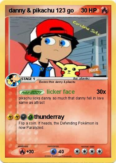 Pokemon danny & pikachu 123 go