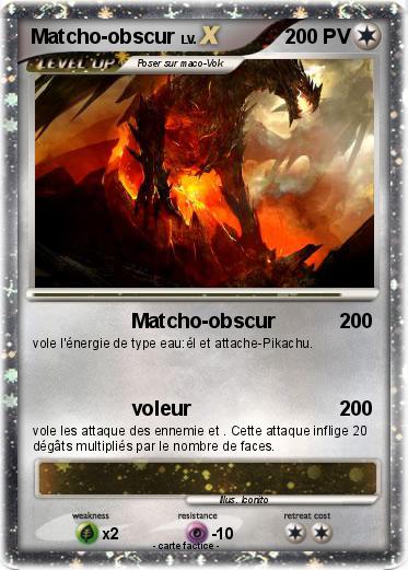 Pokemon Matcho-obscur
