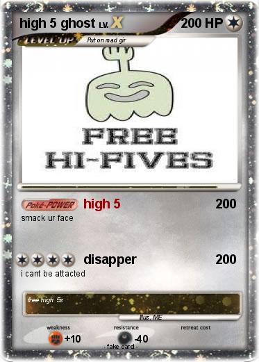 Pokemon high 5 ghost