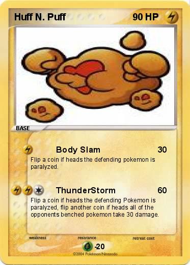 Pokemon Huff N. Puff