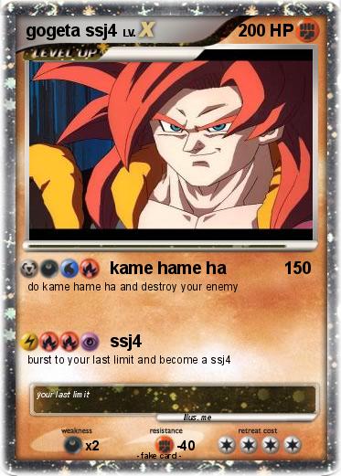 Pokemon gogeta ssj4