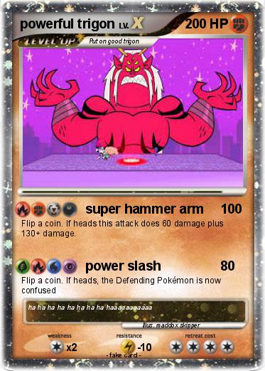 Pokemon powerful trigon