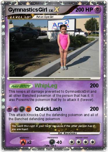 Pokemon GymnasticsGirl