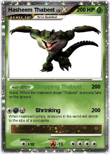 Pokemon Hasheem Thabeet