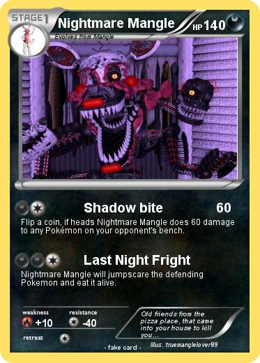 Pokemon Nightmare Mangle
