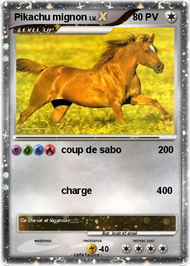 Pokemon Pikachu mignon