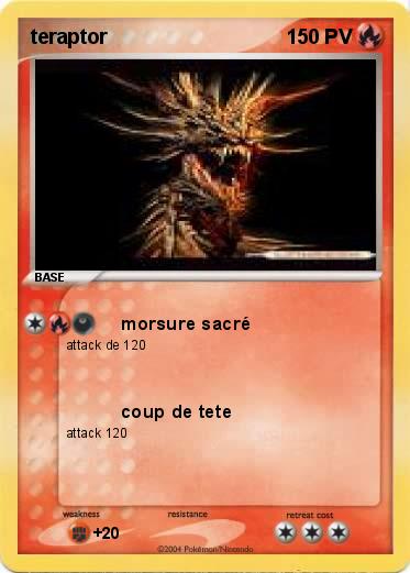 Pokemon teraptor