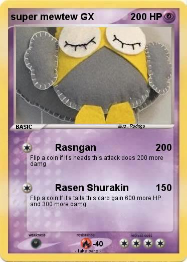 Pokemon super mewtew GX