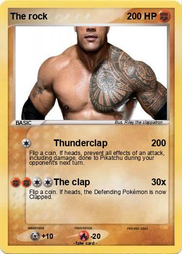 Pokemon The rock