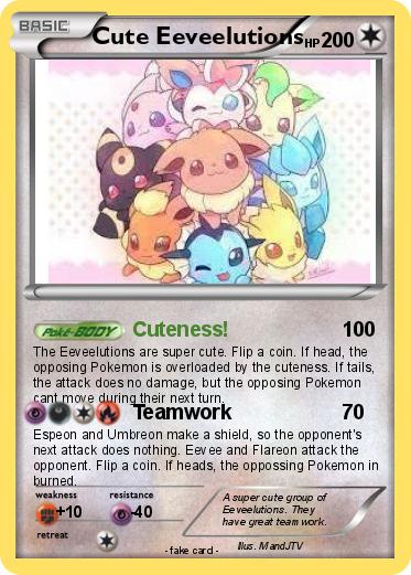 Pokemon Cute Eeveelutions