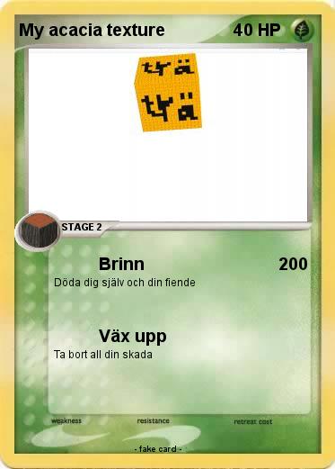 Pokemon My acacia texture