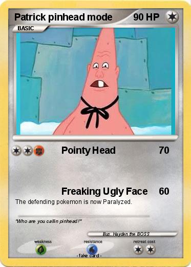Pokemon Patrick pinhead mode