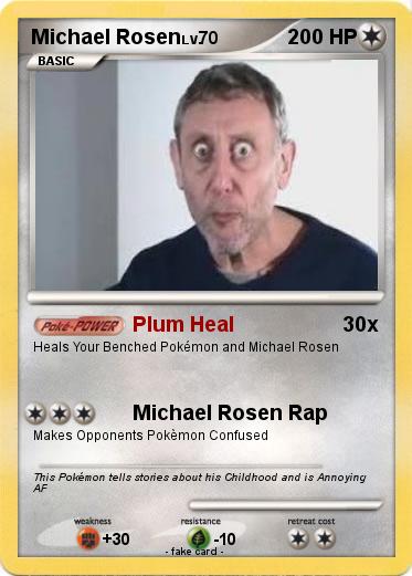 Pokemon Michael Rosen