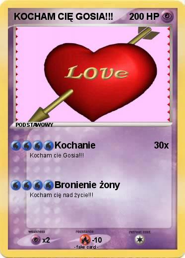 Pokemon KOCHAM CIĘ GOSIA!!!