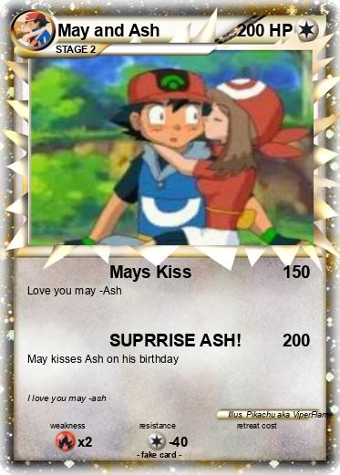 Pokemon May and Ash