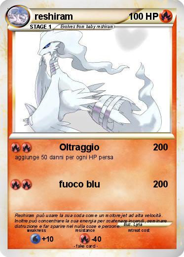 Pokemon reshiram
